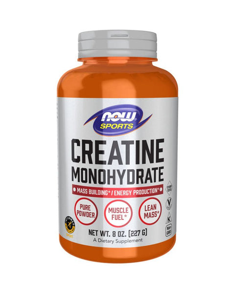 Creatine Monohydrate Powder 5000mg - 227grs - Now Foods - naturvida.pt