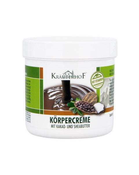 Creme Corporal de Manteiga de Cacau e Karité - 250 ml - Kräuterhof - naturvida.pt