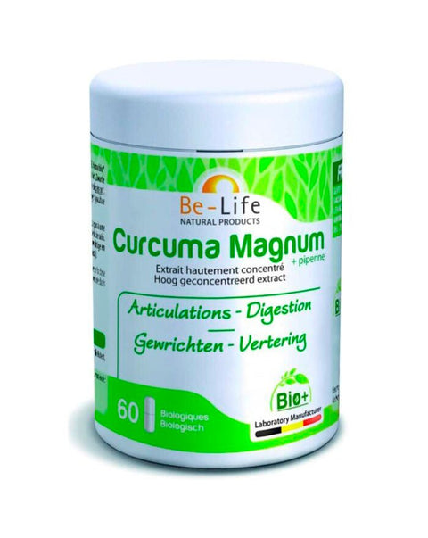 Curcuma Magnum 3200 – 60 Cápsulas – Be - Life - naturvida.pt