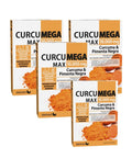 Curcumega Max 10000mg - Pack 4x30 Cápsulas - Dietmed - naturvida.pt