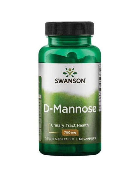 D - Manose 700mg - 60 Cápsulas - Swanson - naturvida.pt