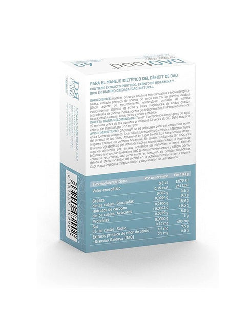 DAOfood - 60 Mini Comprimidos - Dr Healthcare - naturvida.pt