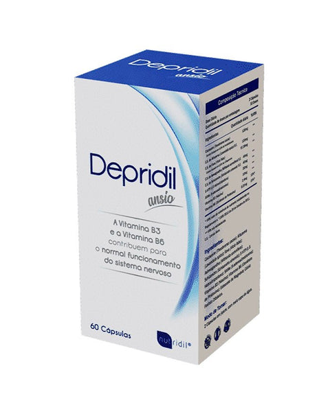 Depridil Ansio – 60 Cápsulas – Nutridil - naturvida.pt