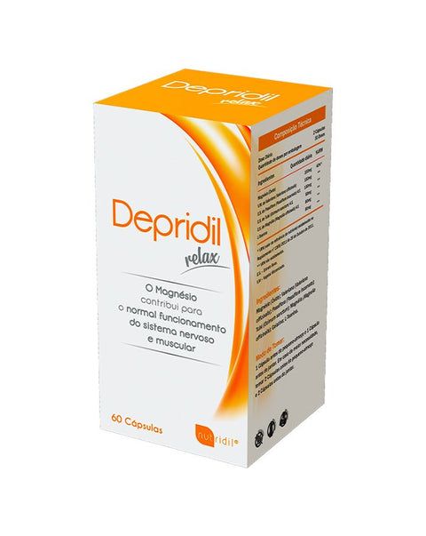 Depridil Relax - 60 Cápsulas – Nutridil - naturvida.pt