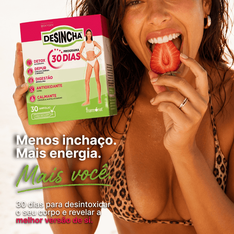 Desincha Programa 30 Dias - 30 Ampolas - Biokygen Fharmonat - naturvida.pt