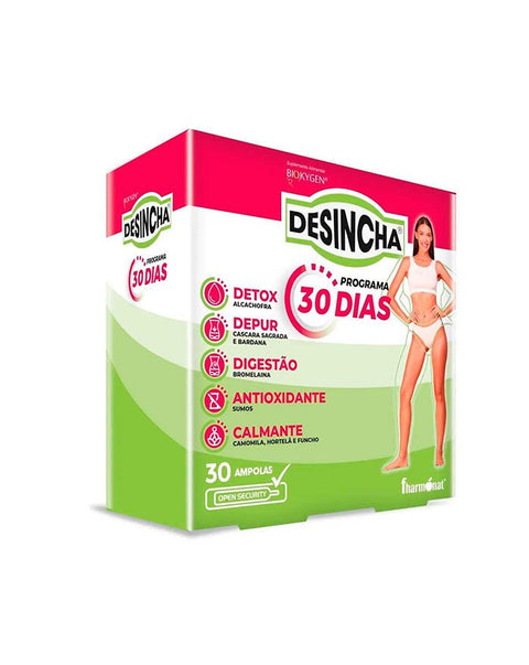Desincha Programa 30 Dias - 30 Ampolas - Biokygen Fharmonat - naturvida.pt