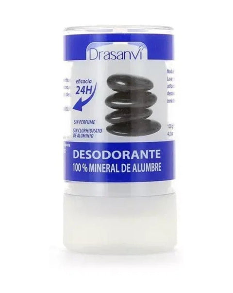 Desodorizante Mineral de Alúmen - 120 grs - Drasanvi - naturvida.pt