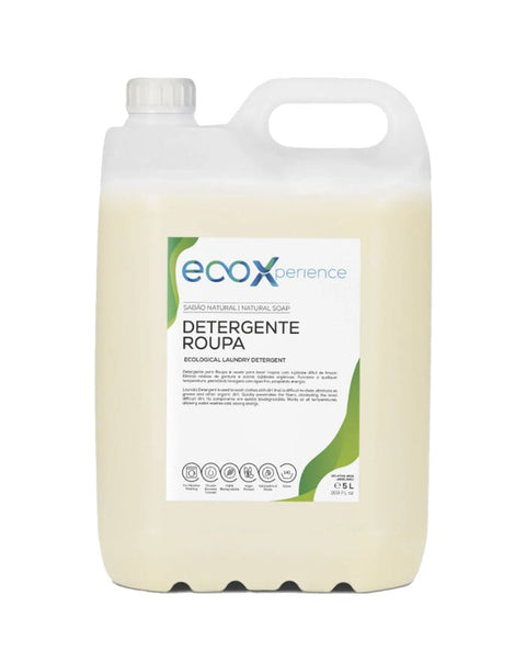 Detergente para Roupa Sabão Natural - 5000ml - EcoX - naturvida.pt
