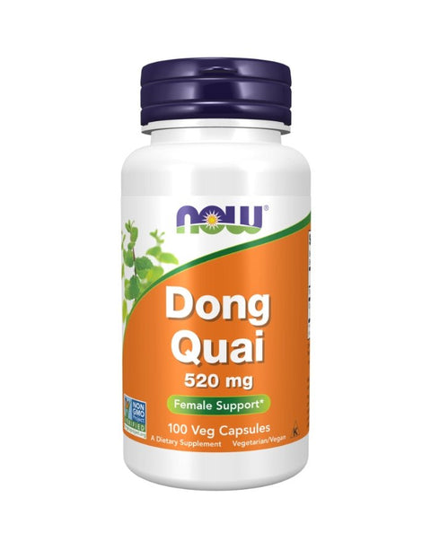 Dong Quai 520mg - 100 Cápsulas - Now Foods - naturvida.pt