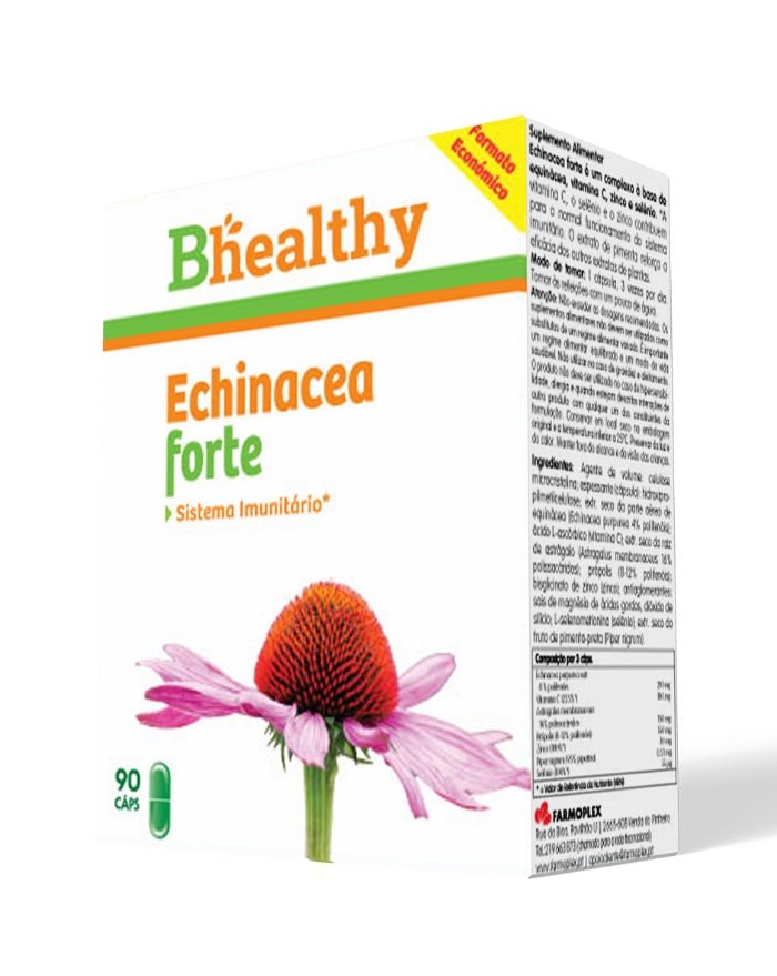 Echinacea Forte - 90 Cápsulas - Biover - naturvida.pt