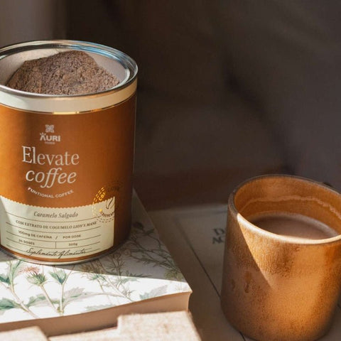 Elevate Coffee Café Funcional Caramelo Salgado - 300 grs - Auri Foods - naturvida.pt