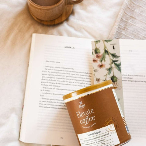 Elevate Coffee Café Funcional Caramelo Salgado - 300 grs - Auri Foods - naturvida.pt