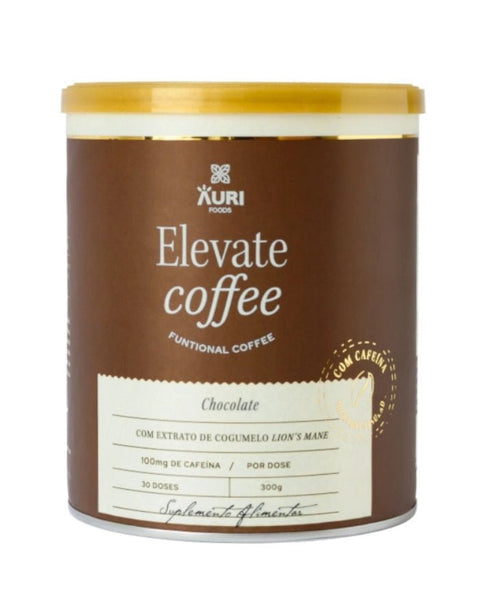 Elevate Coffee Café Funcional Chocolate - 300 grs - Auri Foods - naturvida.pt