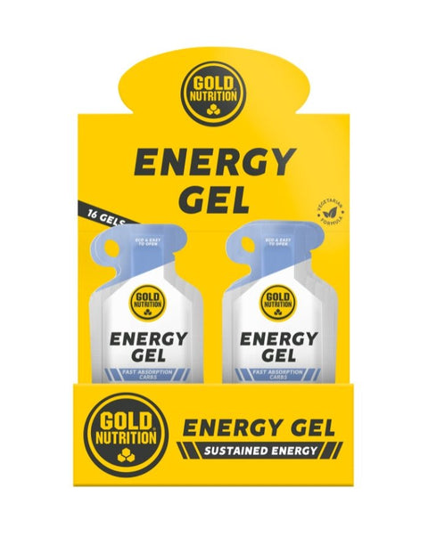 Energy Gel Frutos Silvestres - Caixa 16uni x 40g - Gold Nutrition - naturvida.pt