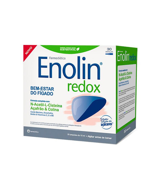 Enolin Redox - 30 Ampolas - Farmodiética - naturvida.pt