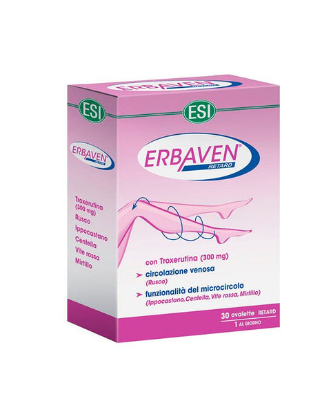 Erbaven Retard - 30 Comprimidos - ESI - naturvida.pt