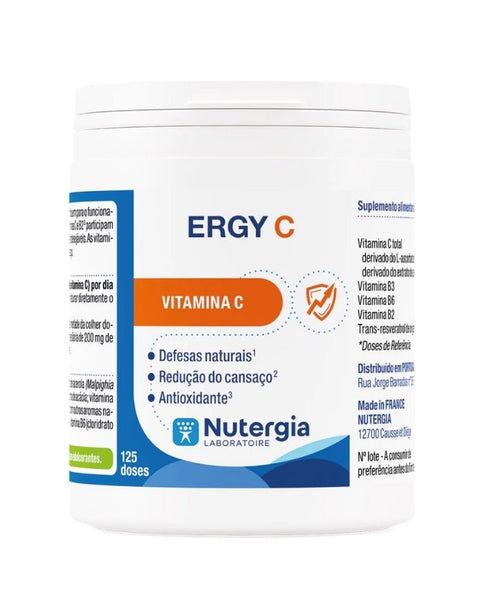 Ergy C 400 - 125grs - Nutergia - naturvida.pt