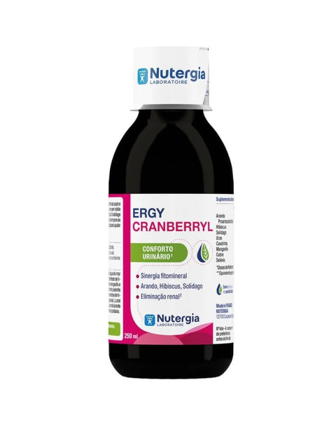 ErgyCranberryl - 250ml - Nutergia - naturvida.pt
