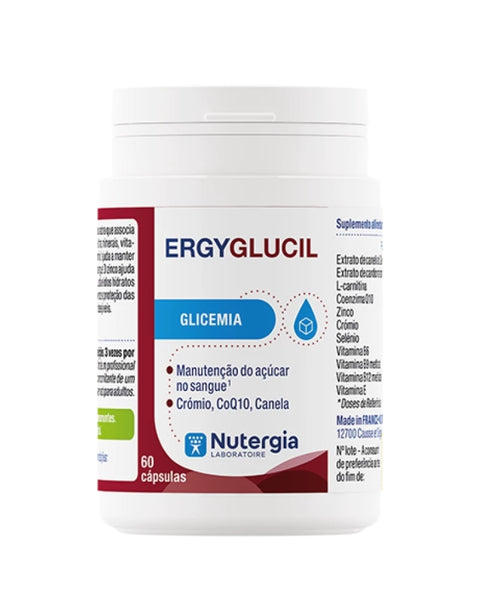 ErgyGlucil - 60 Cápsulas - Nutergia