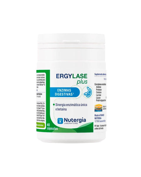 ErgyLase Plus - 40 Cápsulas - Nutergia - naturvida.pt
