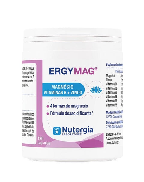 ErgyMag - 180 Cápsulas - Nutergia - naturvida.pt
