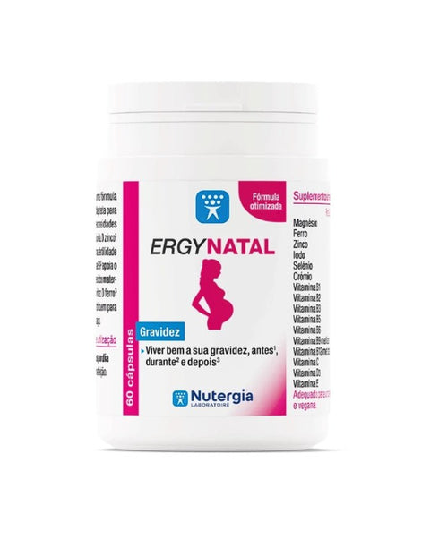 ErgyNatal - 60 Cápsulas - Nutergia - naturvida.pt