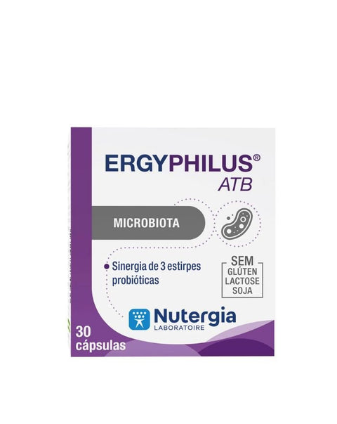 ErgyPhilus ATB - 30 Cápsulas - Nutergia - naturvida.pt