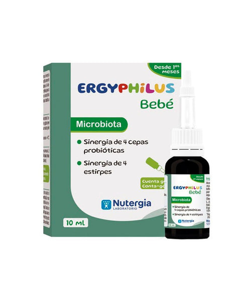 ErgyPhilus Bebé Gotas - 10ml - Nutergia - naturvida.pt