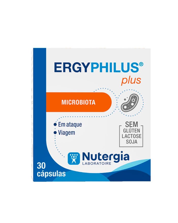 ErgyPhilus Plus - 30 Cápsulas - Nutergia - naturvida.pt