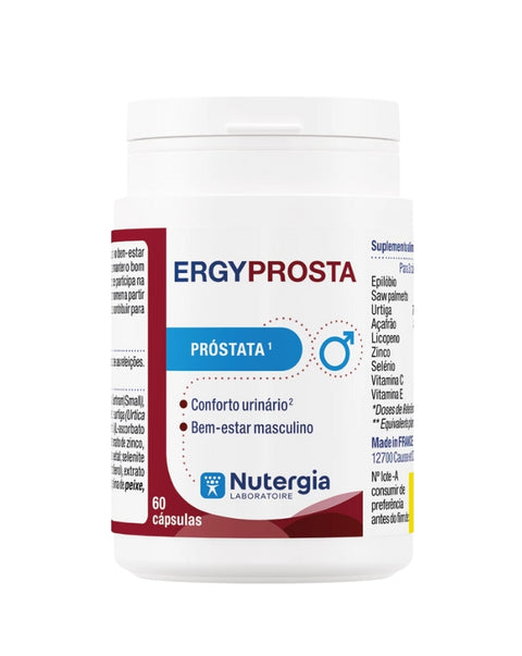 ErgyProsta - 60 Cápsulas - Nutergia