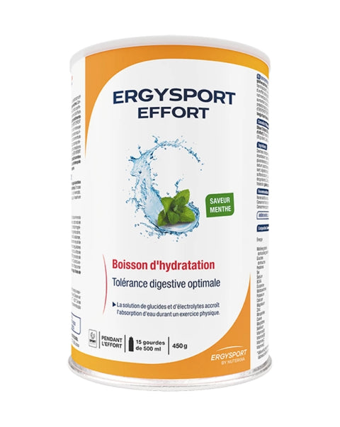 ErgySport Effort Sabor a Hortelã - 450 grs - Nutergia