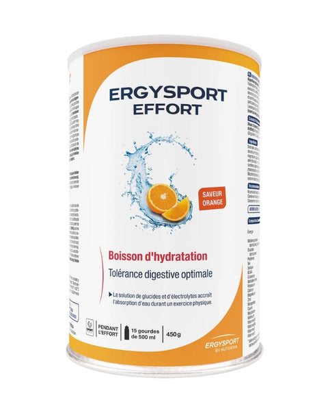 ErgySport Effort Sabor a Laranja - 450 grs - Nutergia