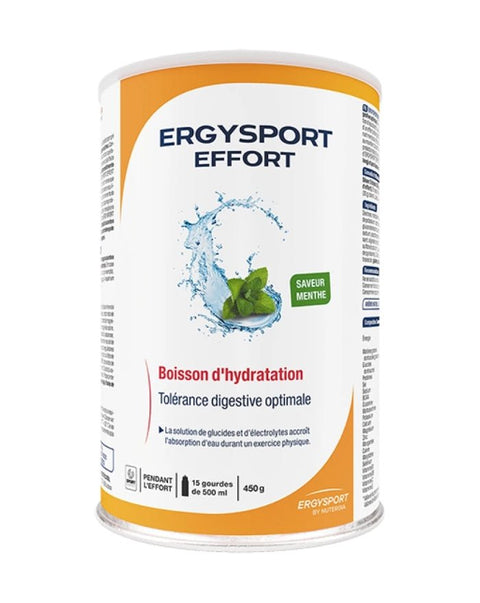 ErgySport Effort Sabor a Hortelã - 450 grs - Nutergia - naturvida.pt