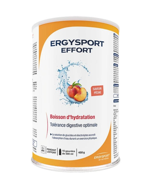 ErgySport Effort Sabor a Pêssego - 450 grs - Nutergia - naturvida.pt