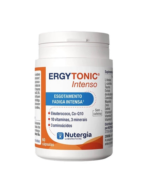 ErgyTonic Intenso - 60 Cápsulas - Nutergia Laboratoires - naturvida.pt
