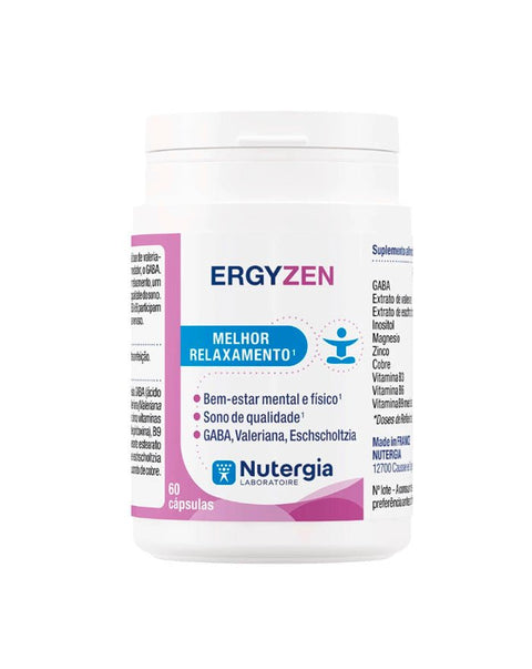 ErgyZen - 60 Cápsulas - Nutergia - naturvida.pt