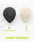Esponja de Esfoliação Konjac Babu - Carvão Ativado - naturvida.pt