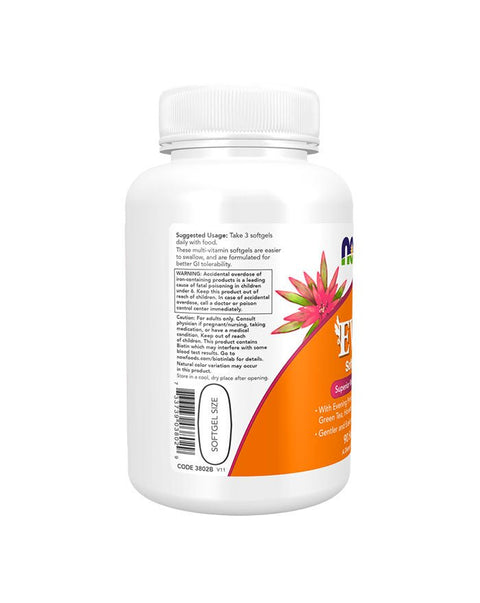 EVE Woman Multi Vitamins - 90 Cápsulas - Now Foods - naturvida.pt