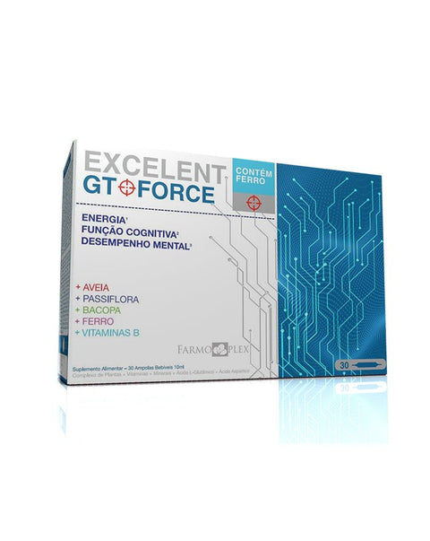 Excelent GT Force - 30 Ampolas - Farmoplex - naturvida.pt