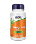 Feno Grego 500mg - 100 Cápsulas - Now Foods - naturvida.pt