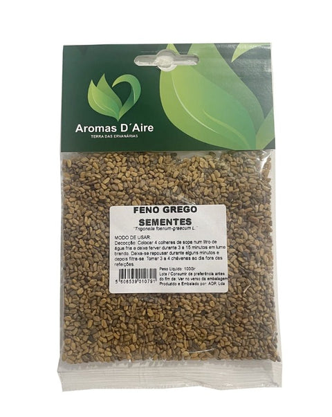 Feno Grego Sementes - 100 grs - naturvida.pt