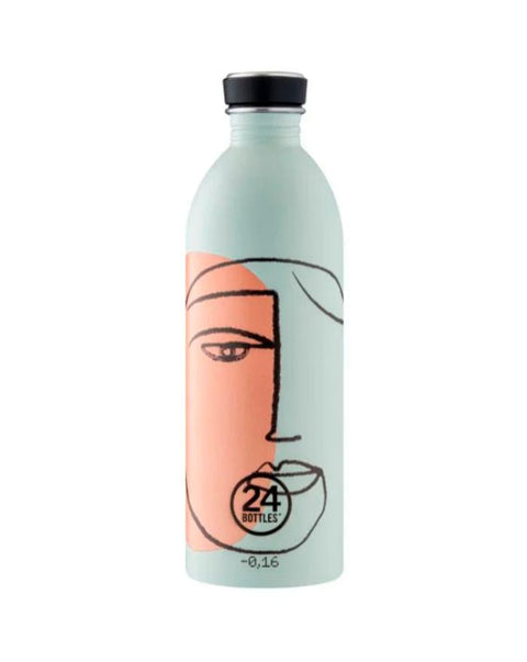 Garrafa de Inox Urban Bottle Blue Calypso - 1000ml - naturvida.pt
