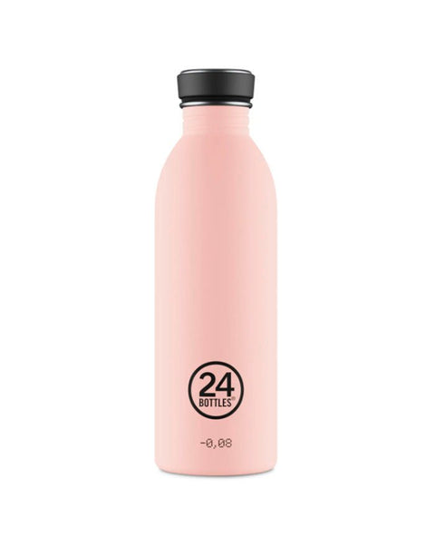 24Bottles Urban Bottle Dusty Pink - 500ml - Stone Finish - naturvida.pt
