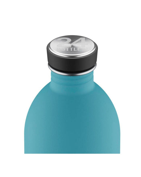 Garrafa de Inox Urban Bottle Powder Blue - 1000ml - Stone Finish - naturvida.pt