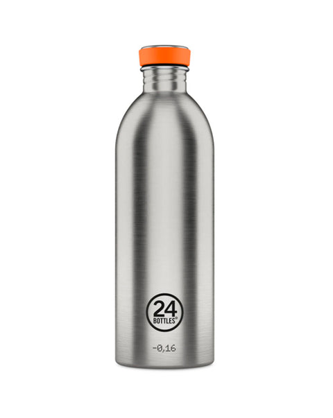 Botella Urban Botella de acero inoxidable de acero cepillado - 1000 ml