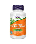 Ginkgo Biloba Double Strenght 120mg - 100 Cápsulas - Now Foods - naturvida.pt