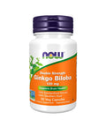 Ginkgo Biloba Double Strenght 120mg - 50 Cápsulas - Now Foods - naturvida.pt