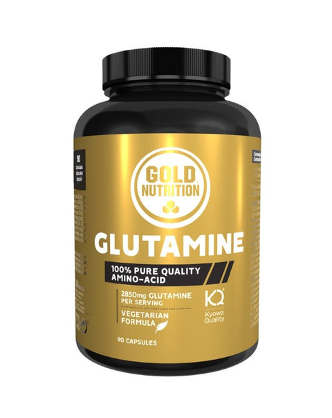 Glutamine 1000mg - 90 Cápsulas - Gold Nutrition - naturvida.pt