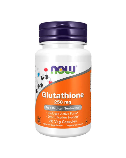 Glutathione 250mg - 60 Cápsulas - Now Foods - naturvida.pt