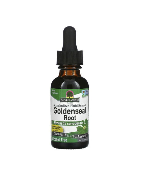 Goldenseal Raiz de Hidraste Extrato s/ Álcool - 30ml - Nature's Answer - naturvida.pt